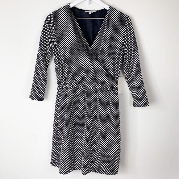 41Hawthorn Polka Dot Dress Size S NWT StitchFix V-Neck Fit & Flare Retro Mini - Picture 1 of 5